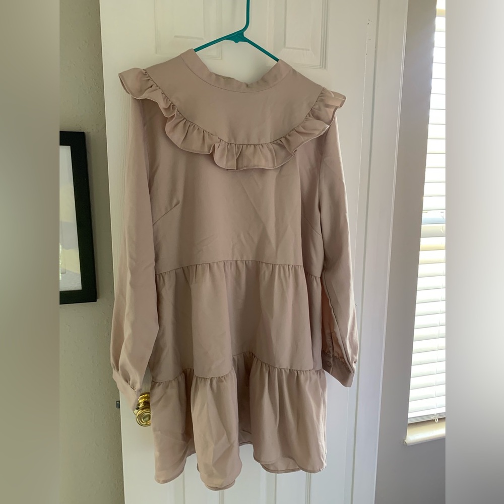 Tan dress
